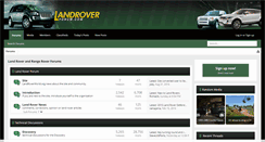Desktop Screenshot of landroverworld.org